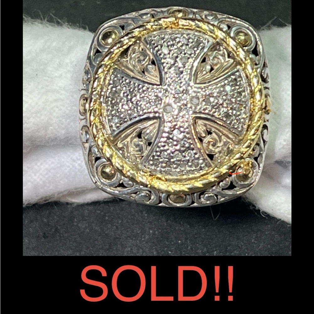 Konstantino vintage 
 BJC 18k Gold and 925 Crusaders cro
        
SOLD SOLD